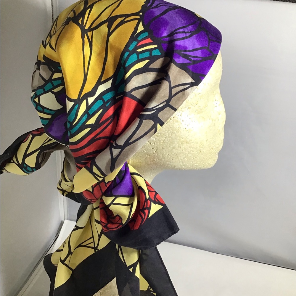 Silk Tiffany design scarf